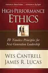 Book cover of High-Performance Ethics by Wes Cantrell