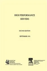 Book cover of High Performance Servers by Architecture Technology Architecture Technology Corpor