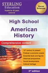 Book cover of High School American History by Sterling Education