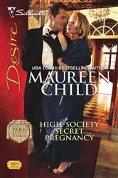Book cover of High-Society Secret Pregnancy by Maureen Child