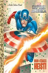 Book cover of High-Stakes Heist! (Marvel: Captain America) by Courtney Carbone
