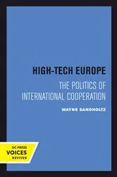 Book cover of High-Tech Europe by Wayne Sandholtz