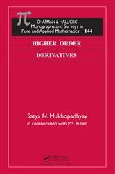 Book cover of Higher Order Derivatives by Satya Mukhopadhyay