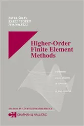 Book cover of Higher-Order Finite Element Methods by Pavel Solin