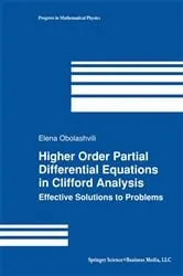 Book cover of Higher Order Partial Differential Equations in Clifford Analysis by Elena Obolashvili