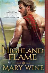 Book cover of Highland Flame by Mary Wine