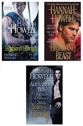Book cover of Highland Hunger Bundle with Yours for Eternity & Highland Beast by Hannah Howell
