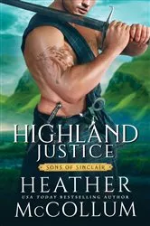 Book cover of Highland Justice by Heather McCollum