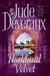 Book cover of Highland Velvet by Jude Deveraux