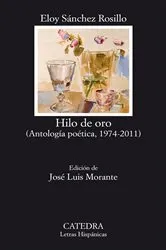Book cover of Hilo de oro by Eloy Sánchez Rosillo