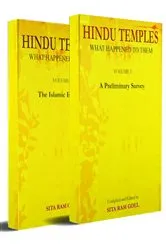 Book cover of Hindu Temples by Sita Ram Goel