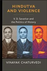Book cover of Hindutva and Violence by Vinayak Chaturvedi