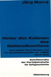 Book cover of Hinter den Kulissen des Nationalkomitees by Jörg Morré