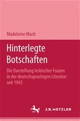 Book cover of Hinterlegte Botschaften by Madeleine Marti