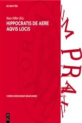 Book cover of Hippocratis de aere aqvis locis by Hans Diller