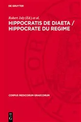 Book cover of Hippocratis De Diaeta / Hippocrate Du regime by Robert Joly