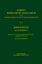 Book cover of Hippocratis De humoribus by Oliver Overwien