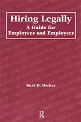 Book cover of Hiring Legally by Kurt Decker