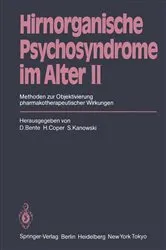 Book cover of Hirnorganische Psychosyndrome im Alter II by D. Bente