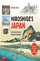 Book cover of Hiroshige's Japan by Philippe Delord