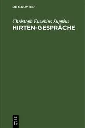 Book cover of Hirten-Gespräche by Christoph Eusebius Suppius