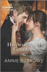 Book cover of His Accidental Countess by Annie Burrows