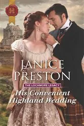 Book cover of His Convenient Highland Wedding by Janice Preston
