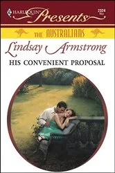 Book cover of His Convenient Proposal by Lindsay Armstrong
