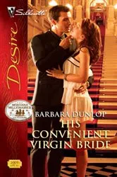 Book cover of His Convenient Virgin Bride by Barbara Dunlop
