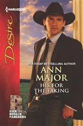 Book cover of His for the Taking by Julie Cohen