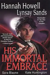 Book cover of His Immortal Embrace by Lynsay Sands