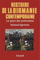 Book cover of Histoire de la Birmanie contemporaine by Unknown