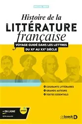 Book cover of Histoire de la littérature française (2nd ed.) by Michel Brix