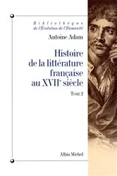 Book cover of Histoire de la littérature française au XVIIe siècle - tome 2 by Unknown