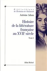 Book cover of Histoire de la littérature française au XVIIe siècle - tome 3 by Unknown