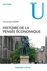 Book cover of Histoire de la pensée économique by Gérard Marie Henry