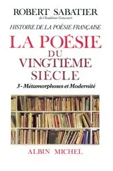 Book cover of Histoire de la poésie française - Poésie du XXe siècle - tome 3 by Unknown