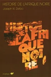 Book cover of Histoire de l'Afrique noire by Joseph Ki-zerbo