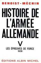 Book cover of Histoire de l'armée allemande - tome 5 by Jacques Benoist-Méchin
