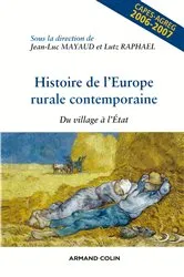 Book cover of Histoire de l'Europe rurale contemporaine by Jean-Luc Mayaud