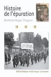 Book cover of Histoire de l'épuration by Unknown