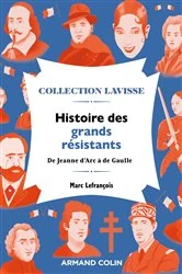 Book cover of Histoire des grands résistants by Marc Lefrançois