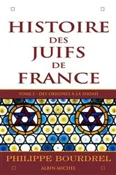 Book cover of Histoire des Juifs de France - tome 1 by Philippe Bourdrel