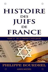 Book cover of Histoire des Juifs de France - tome 2 by Philippe Bourdrel