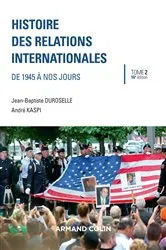 Book cover of Histoire des relations internationales - 16e éd. (16th ed.) by André Kaspi