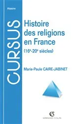 Book cover of Histoire des religions en France by Marie-Paule Caire-Jabinet