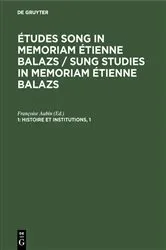 Book cover of Histoire et institutions, 1 by Françoise Aubin