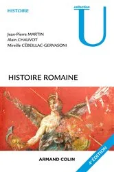 Book cover of Histoire romaine - 4e éd. (4th ed.) by Jean-Pierre Martin