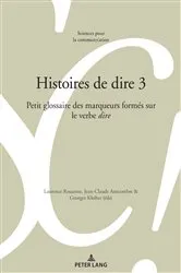 Book cover of Histoires de dire 3 by Laurence Rouanne