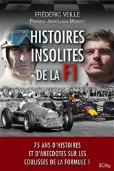 Book cover of Histoires insolites de la F1 by Frédéric Veille